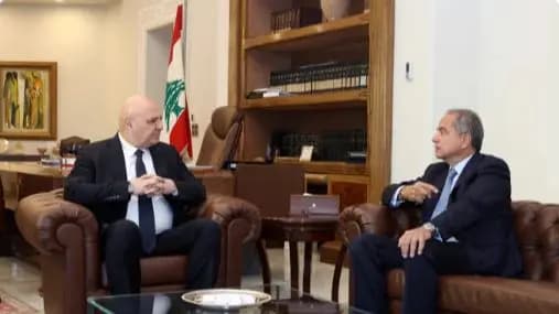 الرئيس اللبناني يتابع ملف الطاقة الإقليمي