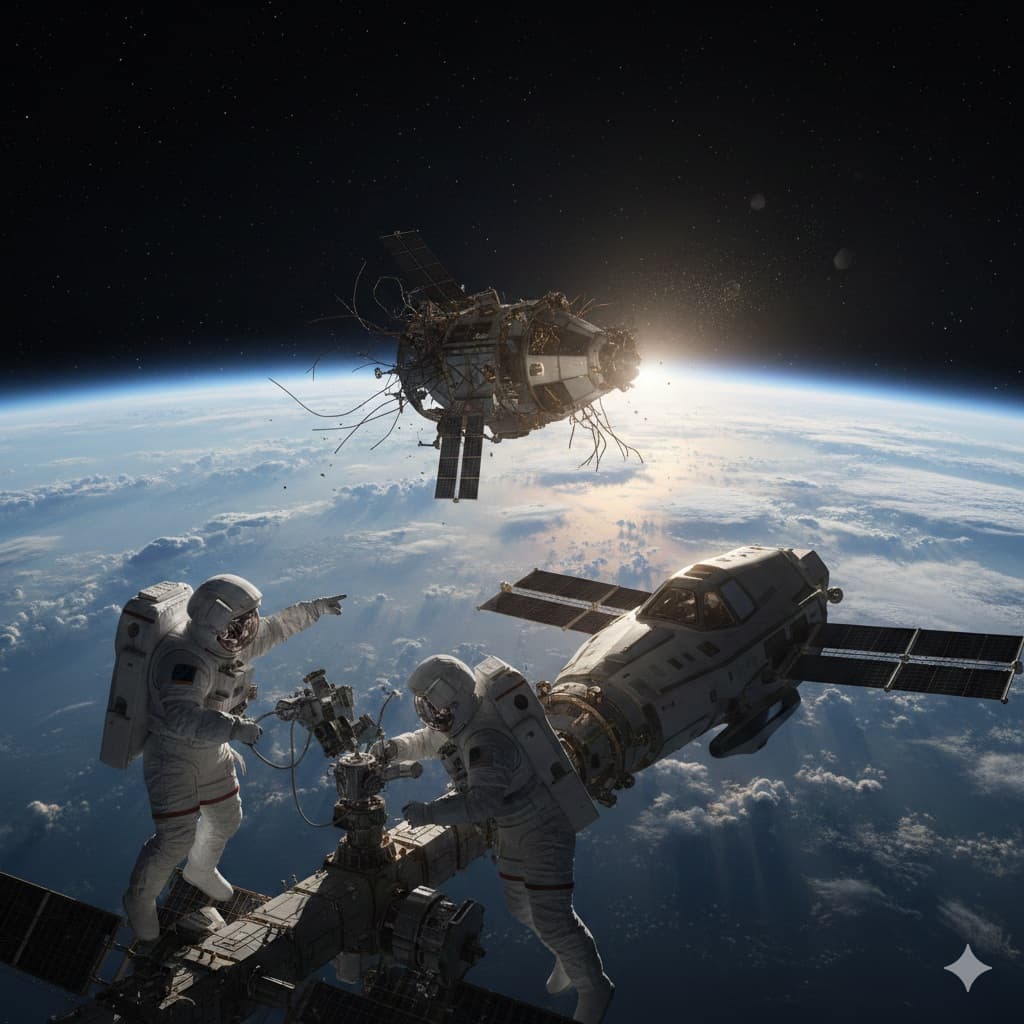 أسبوع في الفضاء يتحول إلى تسعة أشهر: قصة رواد الفضاء العالقين