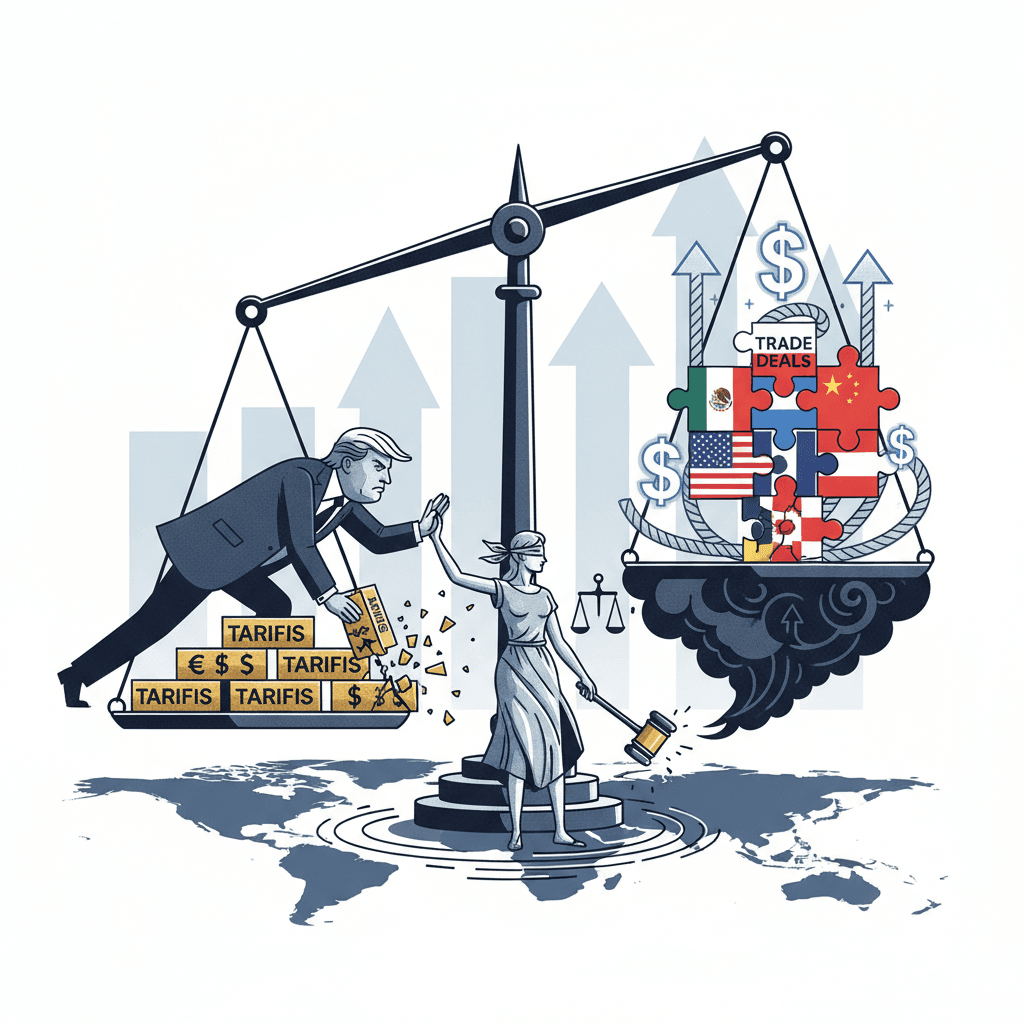 طعون قانونية في رسوم ترامب الجمركية.. هل تصمد الاتفاقيات التجارية؟