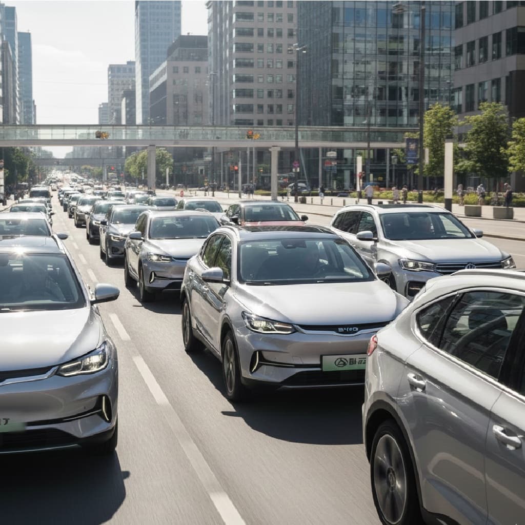 الصين تسجل حصّة قياسية في سوق السيارات الكهربائية الأوروبية