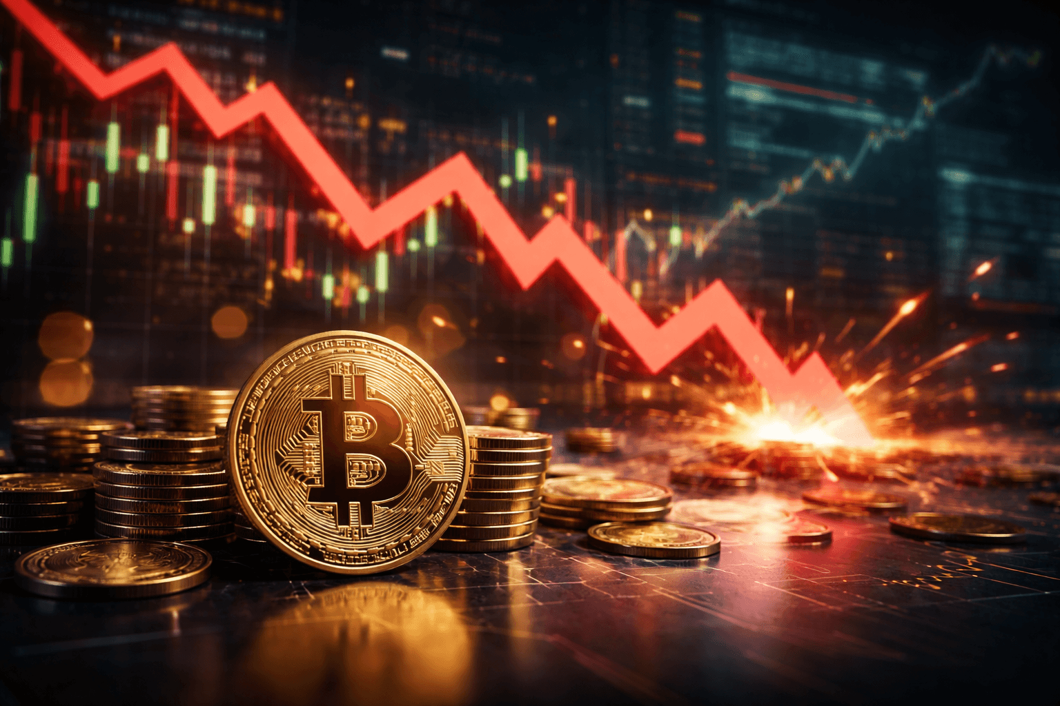 تقلبات بيتكوين العنيفة تضع جاذبية العملات المشفّرة على المحك