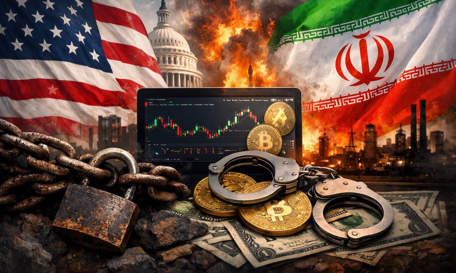 أميركا تفرض عقوبات على منصات عملات رقمية إيرانية