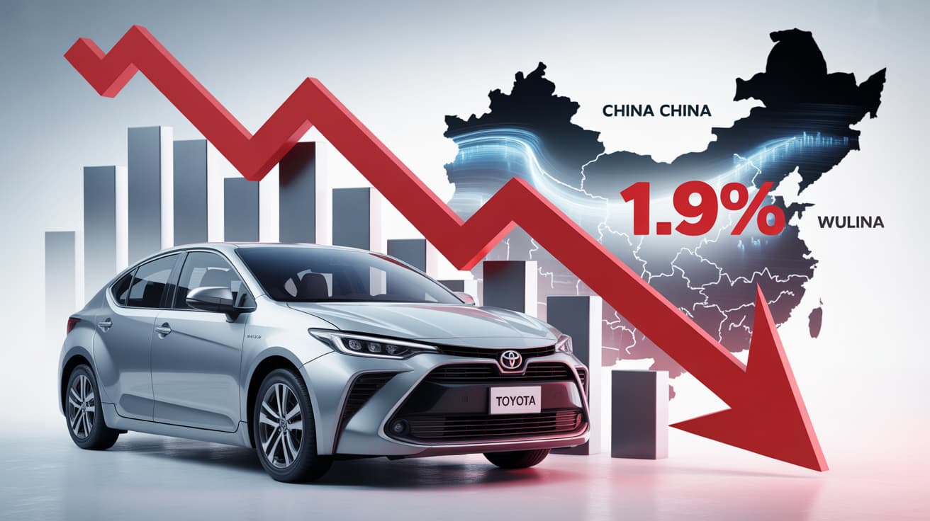 تراجع مبيعات تويوتا 1.9% بفعل هبوط السوق الصينية