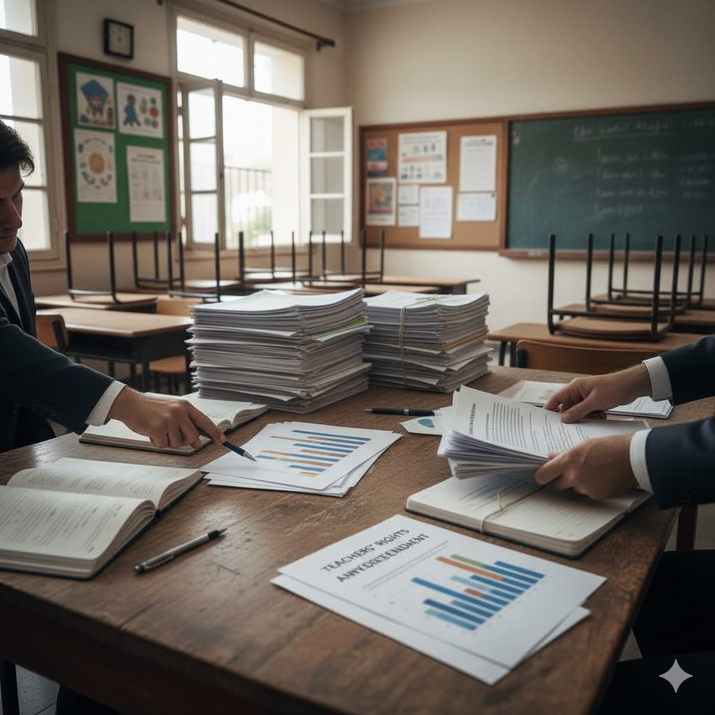 حراك المعلمين المتعاقدين يتهم وزير المالية بخنق حقوقهم ويطلب زيادة الرواتب