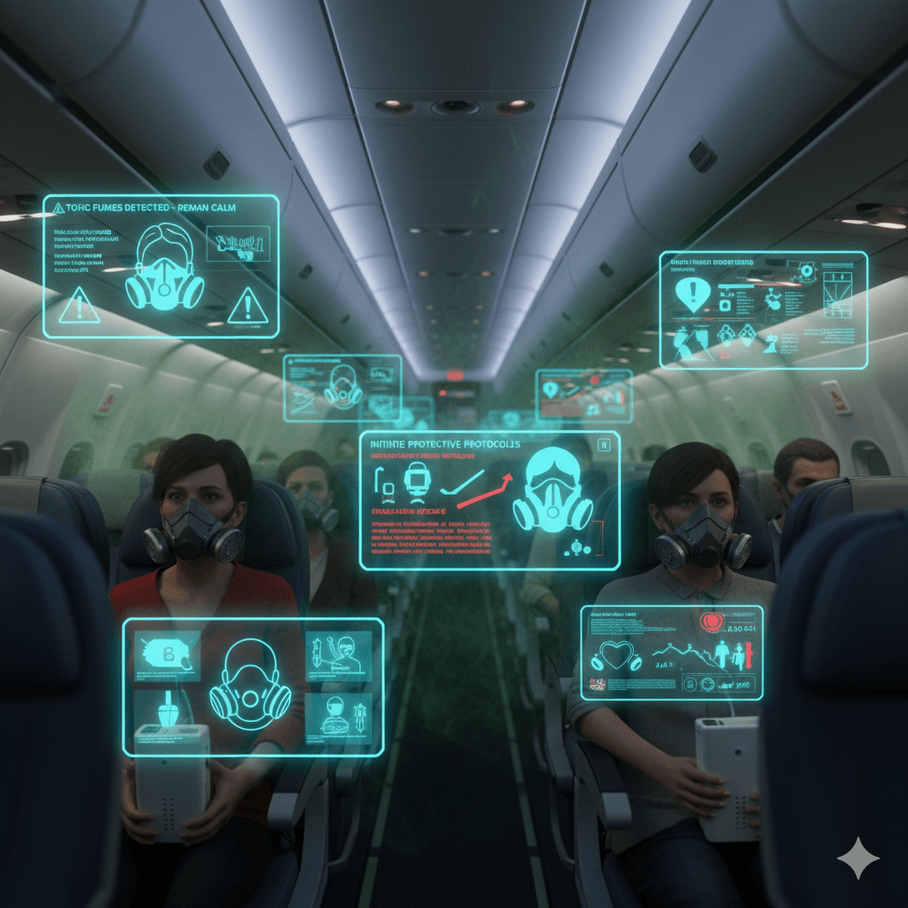 مخاوف من أبخرة سامة على متن الطائرات ماذا يمكن للمسافرين فعله