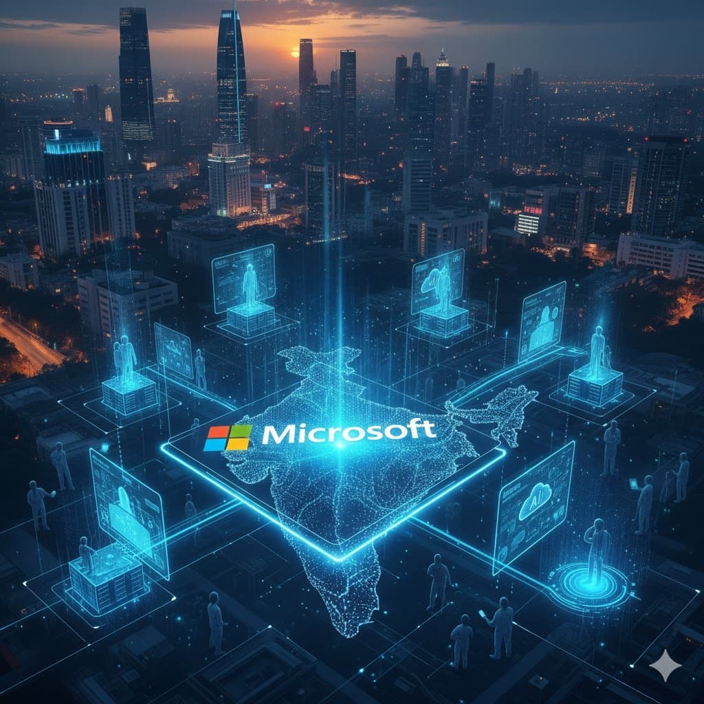 مايكروسوفت تستثمر 17.5 مليار دولار في الهند لتعزيز الذكاء الاصطناعي والسحابة