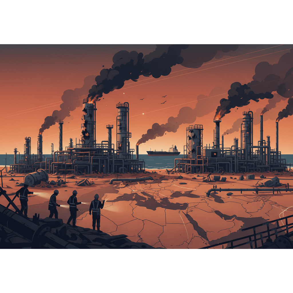 قطاع الطاقة الخليجي يحتاج لسنوات من التعافي بعد حرب إيران