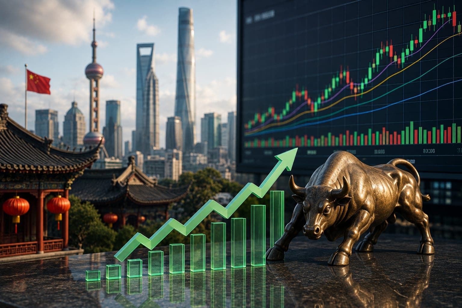 الأسهم الصينية ترتفع بدعم من انتعاش قطاع التكنولوجيا