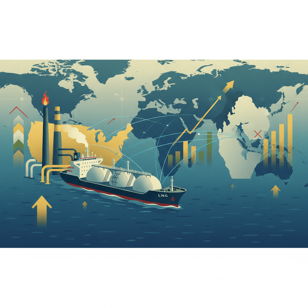 اضطراب الإمدادات القطرية يوجّه أنظار المشترين إلى الغاز الأميركي المسال