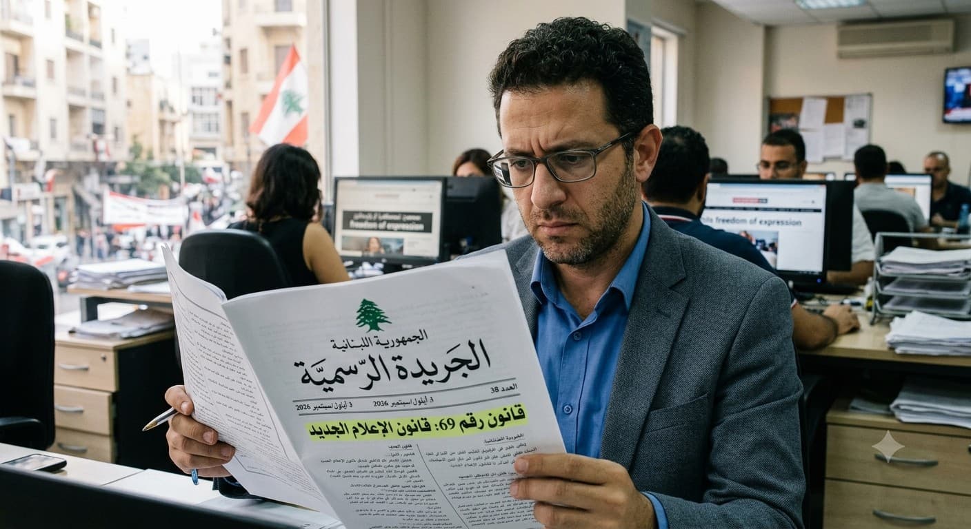 نص قانون الإعلام الجديد في لبنان كاملاً.. تشريع مثير للجدل أصبح نافذاً بعد نشره في الجريدة الرسمية