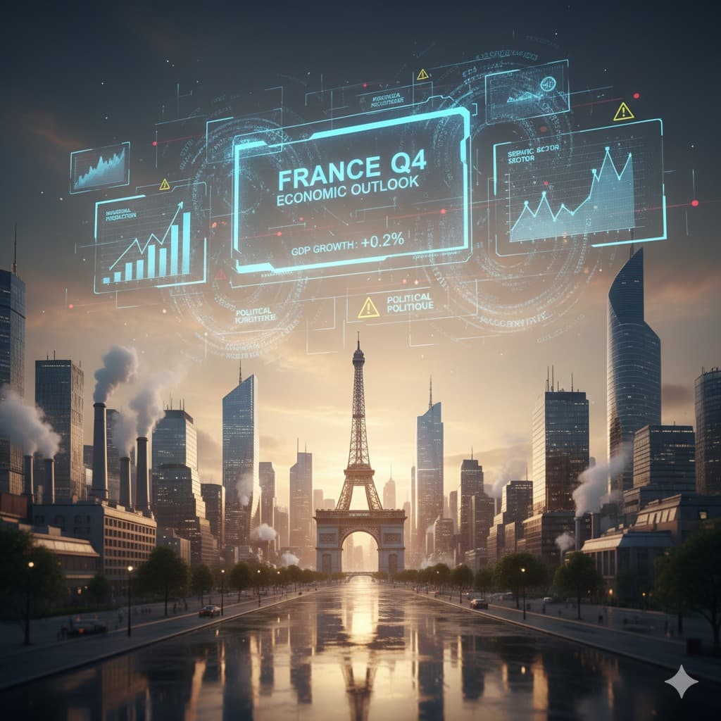 البنك المركزي الفرنسي يتوقع نمو الاقتصاد رغم الشكوك حول الميزانية