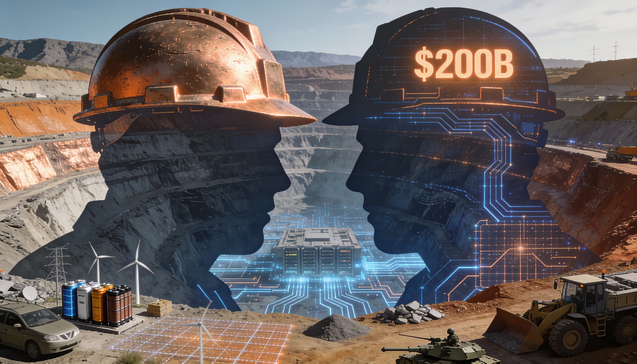 النحاس يشعل صفقات التعدين: 200 مليار دولار وطلب يفوق المعروض 25%