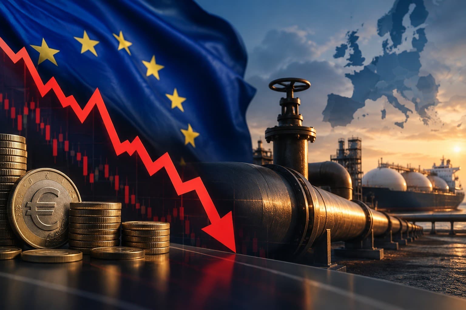 السندات الأوروبية تتراجع مع ارتفاع أسعار الغاز وتصاعد المخاطر السياسية