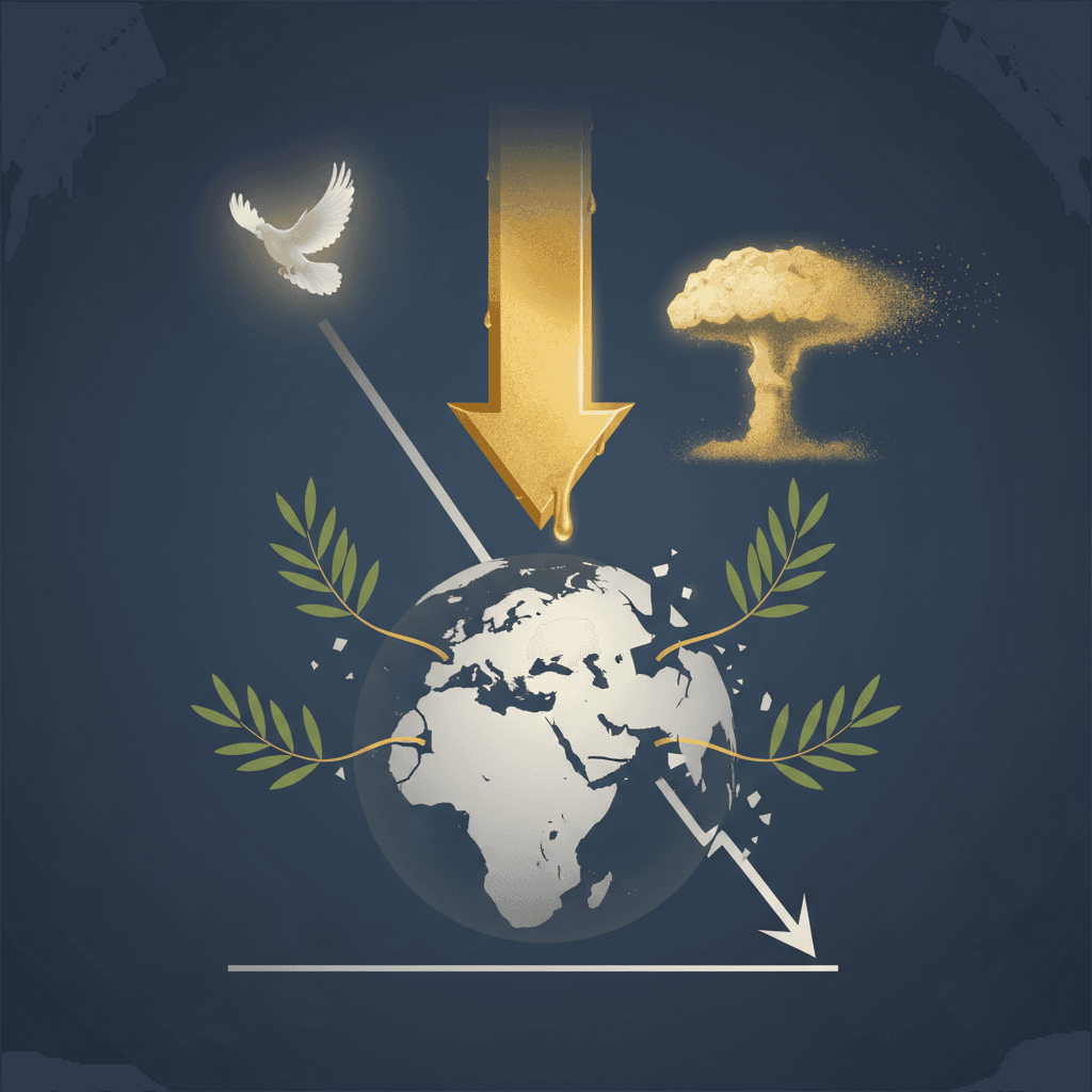 تراجع أسعار الذهب وسط ترقب انفراجة في الأزمة الإيرانية