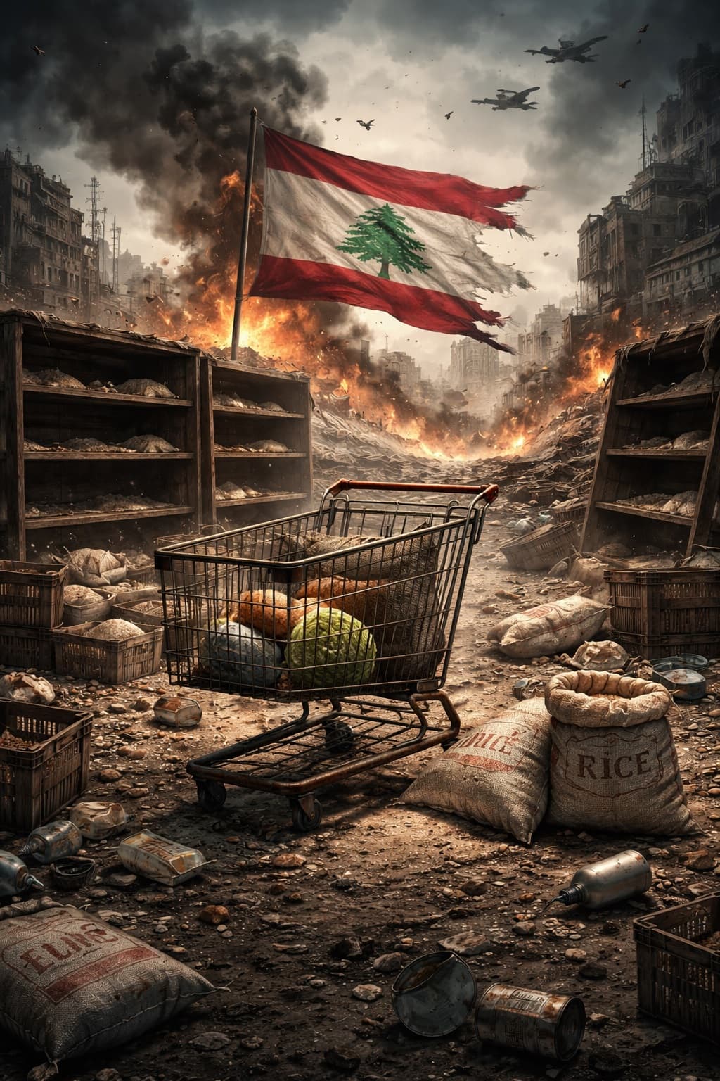 تداعيات النزاع الإقليمي تفاقم أزمة الغذاء في لبنان وتحذيرات دولية عاجلة