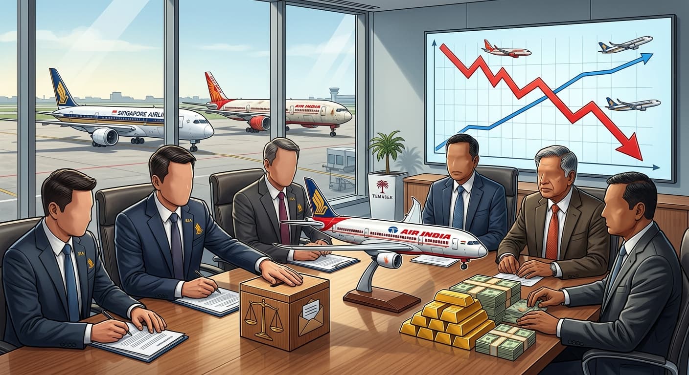 الخطوط السنغافورية تسعى لشروط أقوى قبل ضخ أموال جديدة في «إير إنديا»