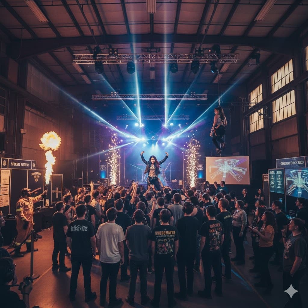 صناعة الموسيقى الحية تبحث عن الجيل الجديد من موظفي الدعم الفني