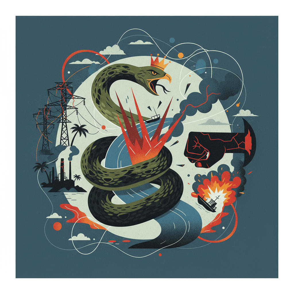 إيران تهدّد بإغلاق مضيق هرمز تماماً حال تعرّضها لهجوم