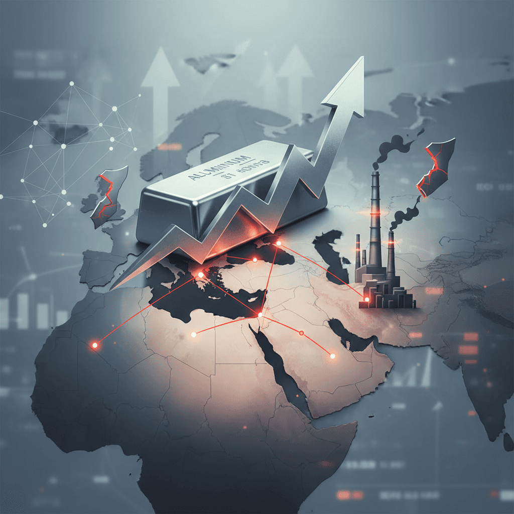 مخاوف الإمدادات بسبب الحرب ترفع أسعار الألومنيوم