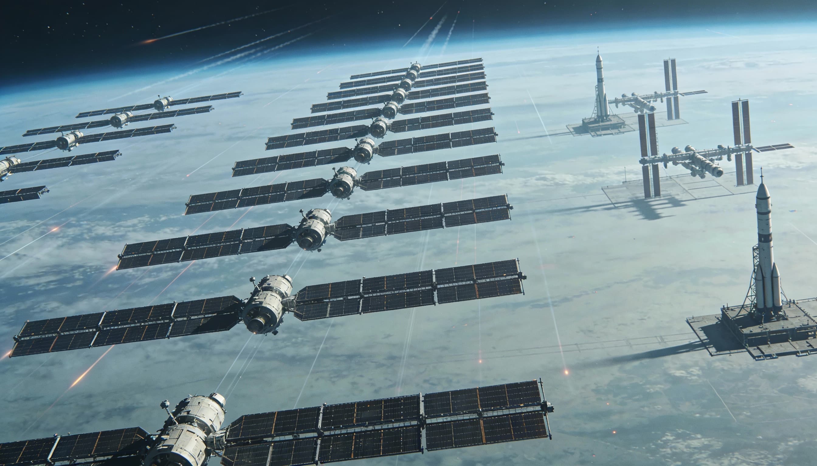 أمازون تطلب تمديدًا حتى 2028 لنشر 1,600 قمر صناعي بسبب نقص الصواريخ