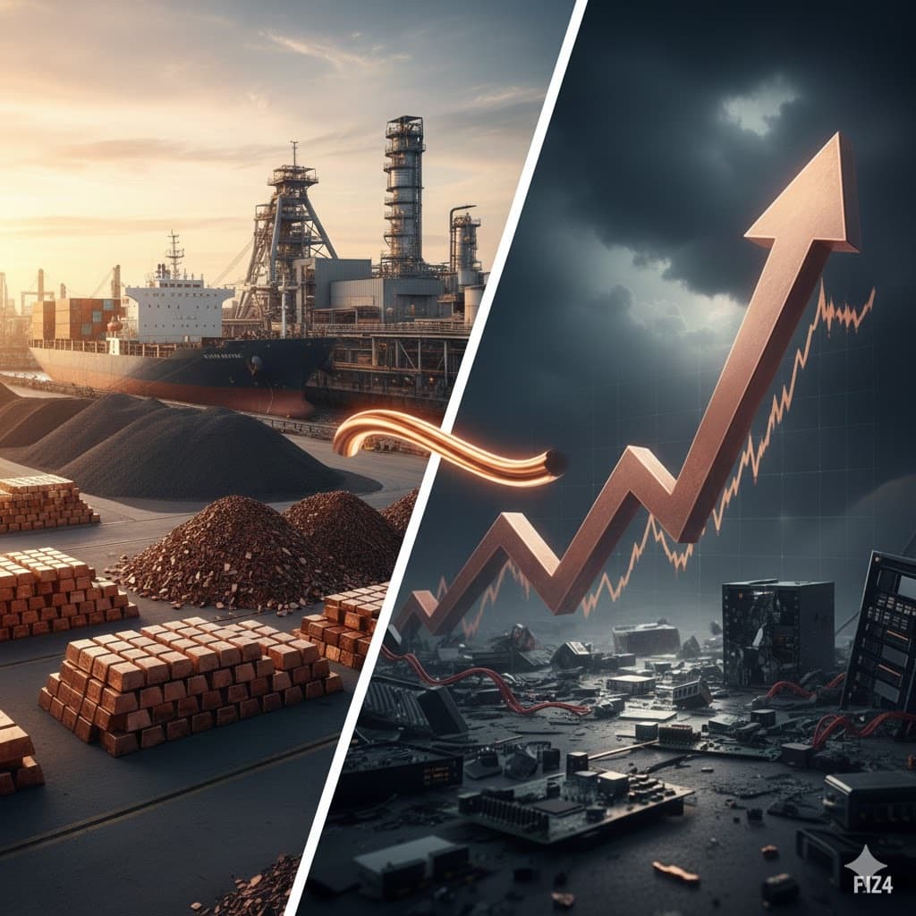 النحاس يرتد بعد تراجع حاد مع توقعات سوق أكثر صرامة في 2026