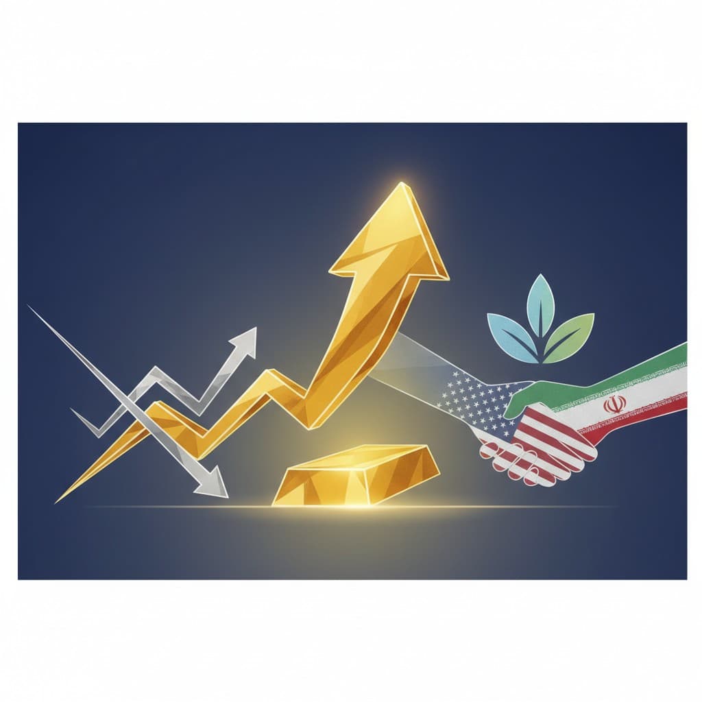 الذهب يقفز الخميس بدعم من تراجع الدولار وتفاؤل حذر بشأن المفاوضات الأميركية الإيرانية