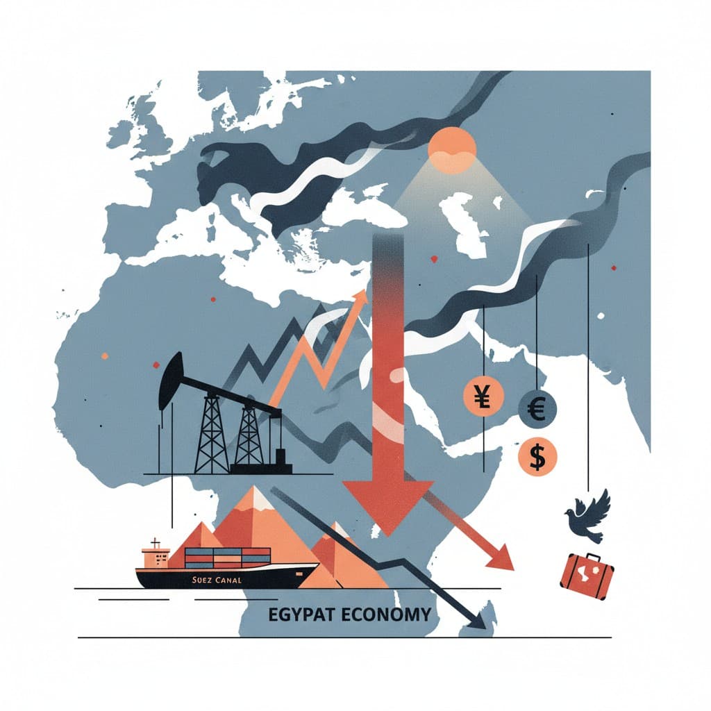 توقعات النمو الاقتصادي في مصر تتأثر بتداعيات إقليمية