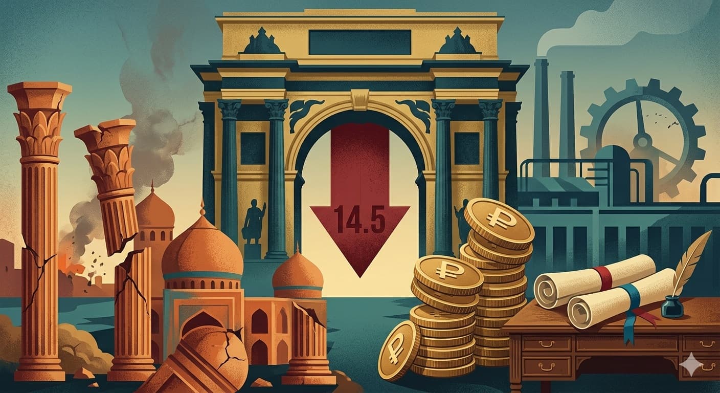 البنك المركزي الروسي يخفض الفائدة مجدداً لمواجهة التباطؤ الاقتصادي ومخاطر الموازنة