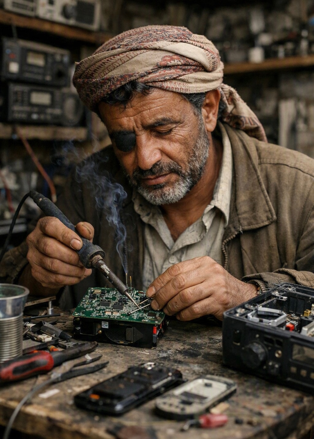 يحوّل إعاقته إلى مهنة-ai