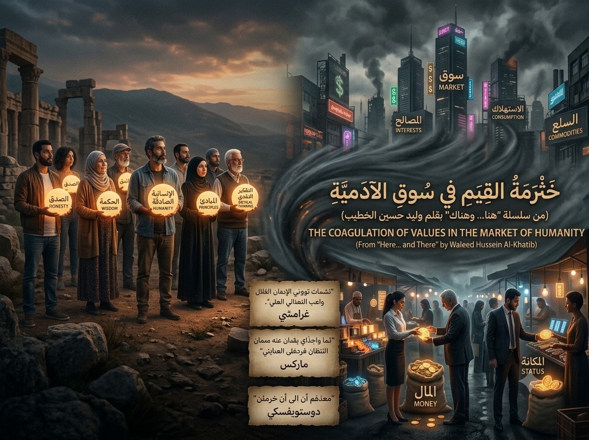 صورة مقال وليد عن خثرمة القيم في سوق الآدمية - سنيب