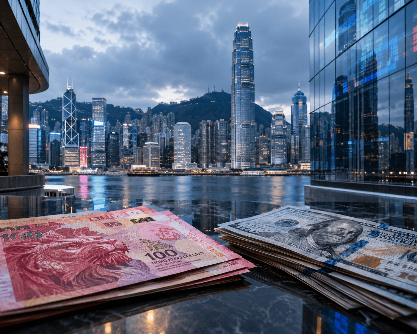 Hong Kong and Dollar Skyline Finance
