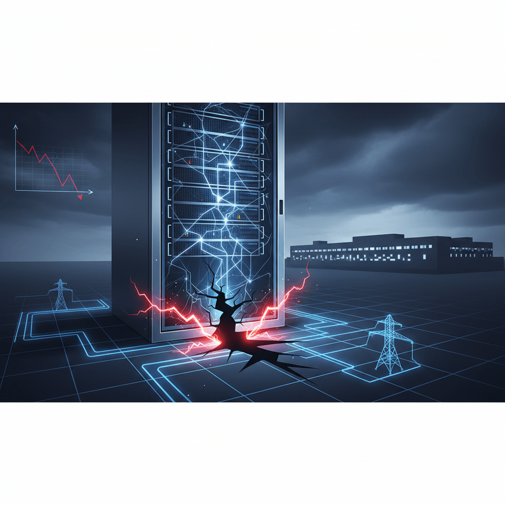 Data Centers' Sudden Power Drops: A Growing Threat to Grid Stability