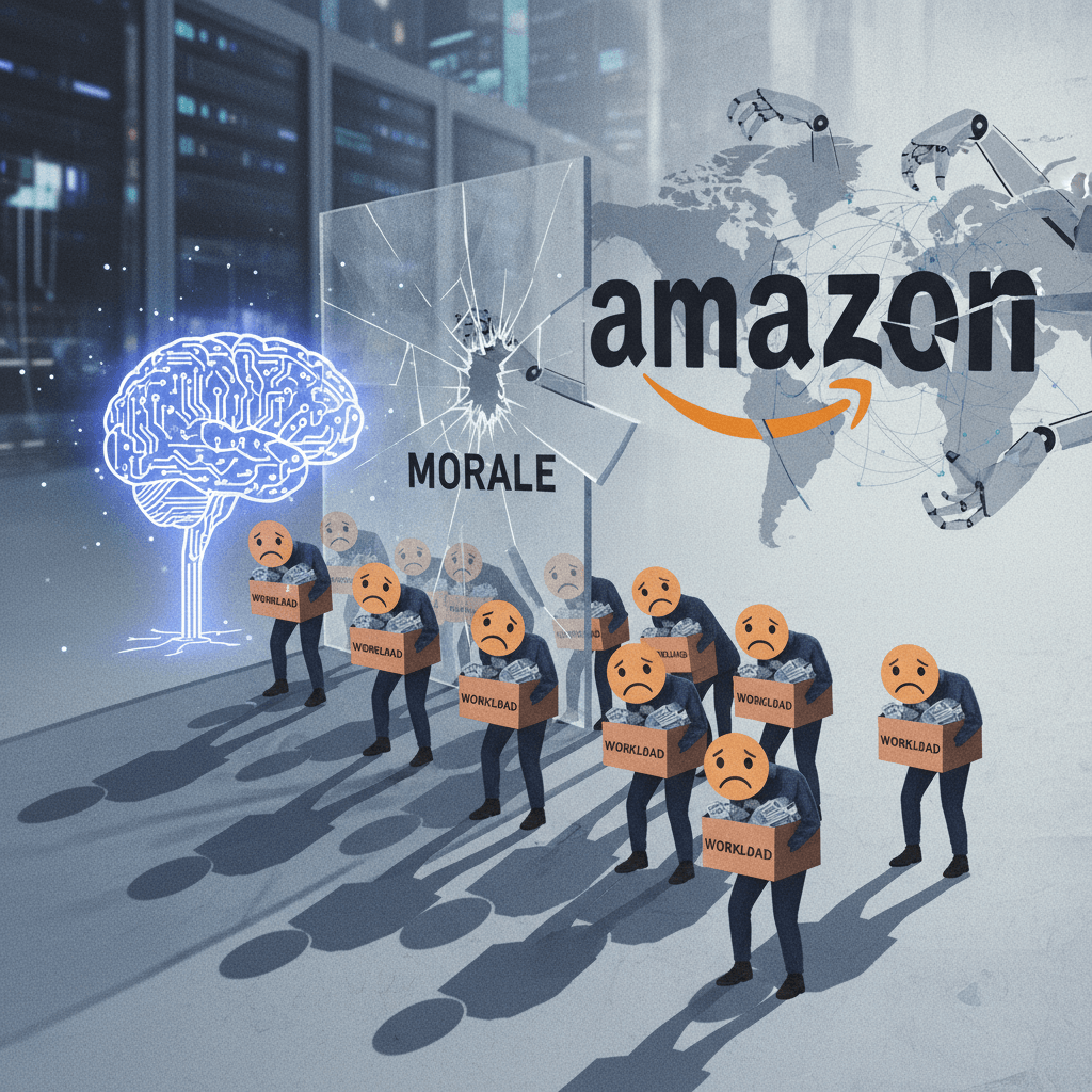 Amazon's Post-Layoff Reality: AI Hopes Clash with Employee Morale