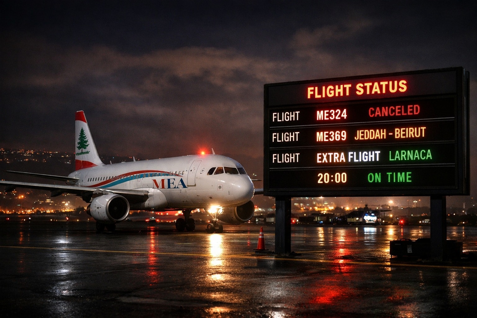 طيران السرق الاوسط AI