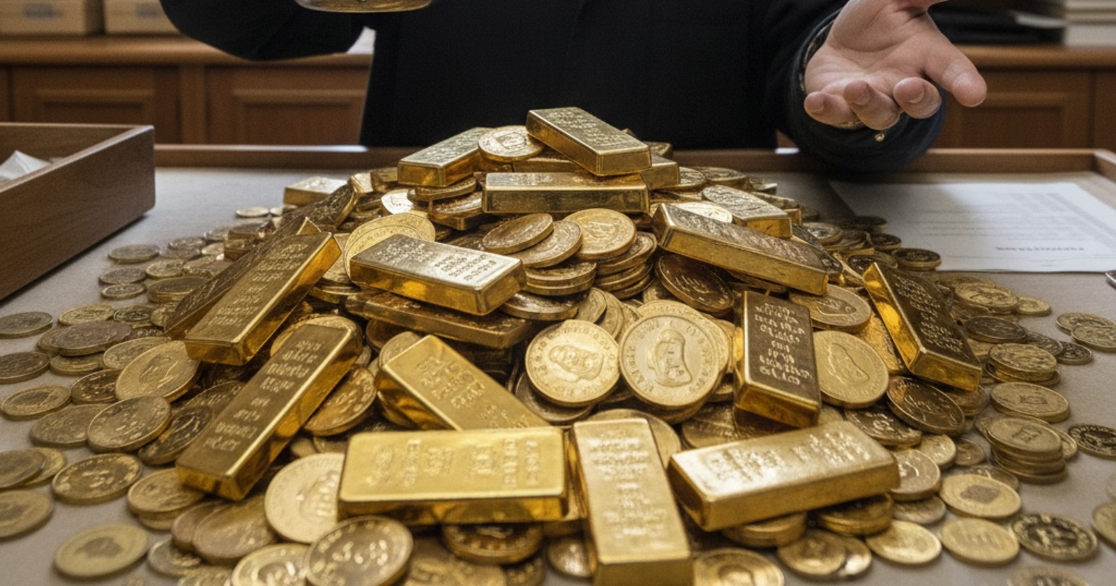 Gold Prices Drop Amid Inflation Concerns and Dollar Strength