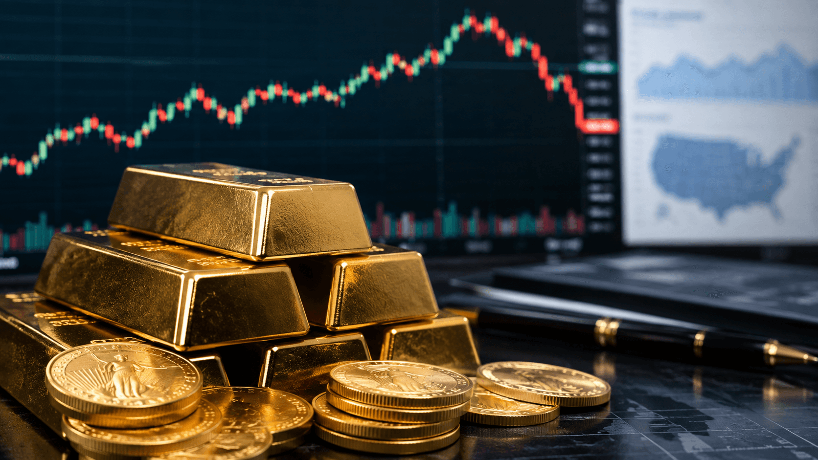 الذهب يفقد زخمه مع انتظار بيانات التضخم وإشارات الفيدرالي