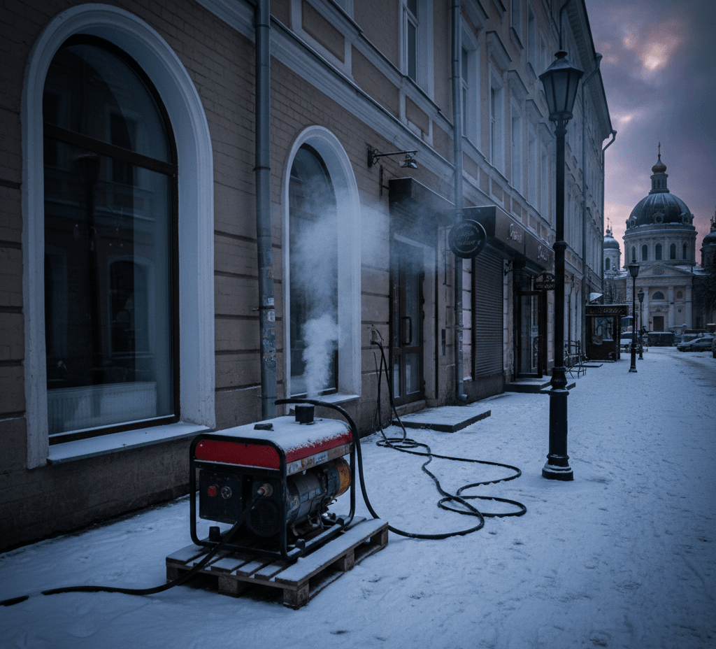 أصوات المولدات أدخنتها جزءٌ من المشهد اليومي AI