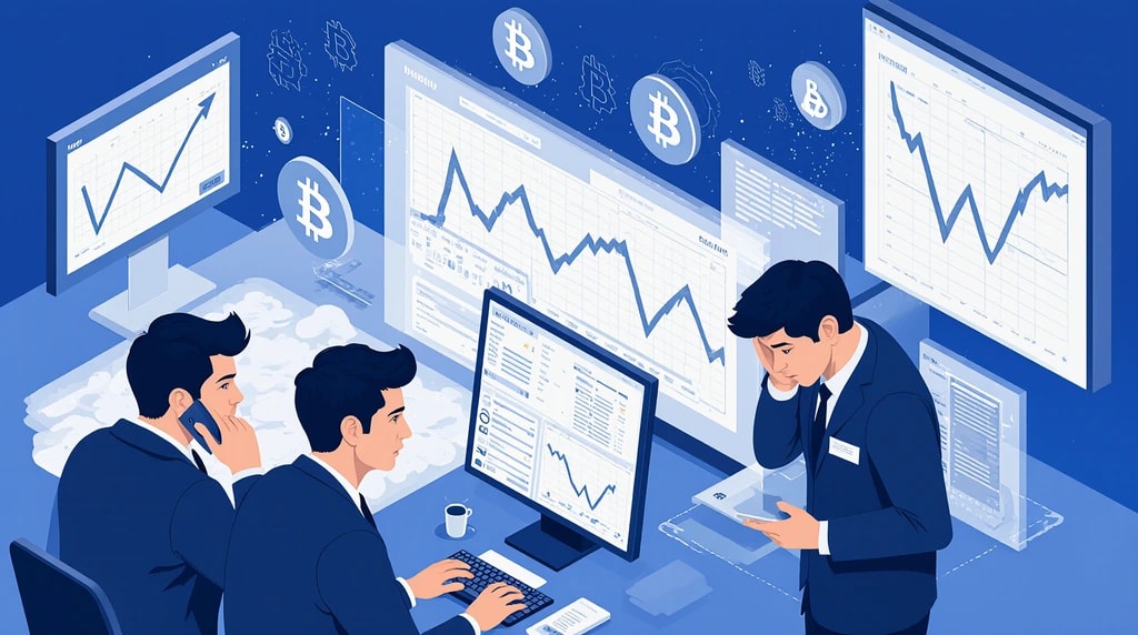 متداولو بيتكوين يُراقبون العملات المشفرة (ai)