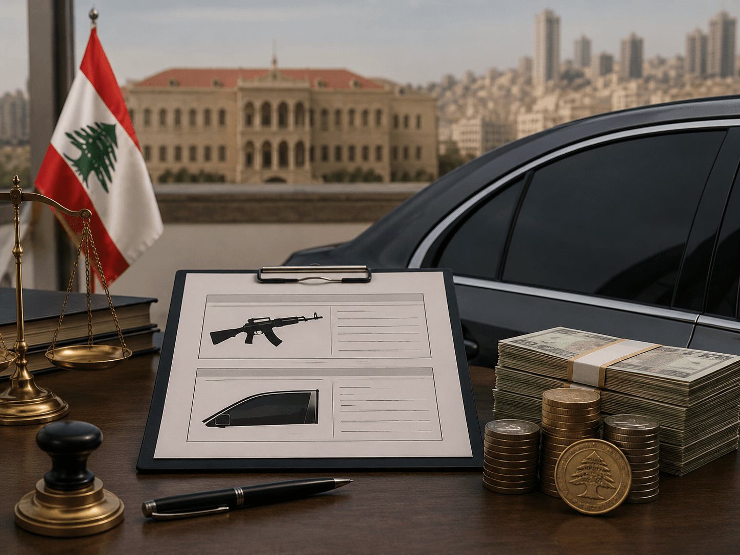 رسوم سنوية وغرامات جديدة مقترحة على تراخيص السلاح والزجاج الداكن