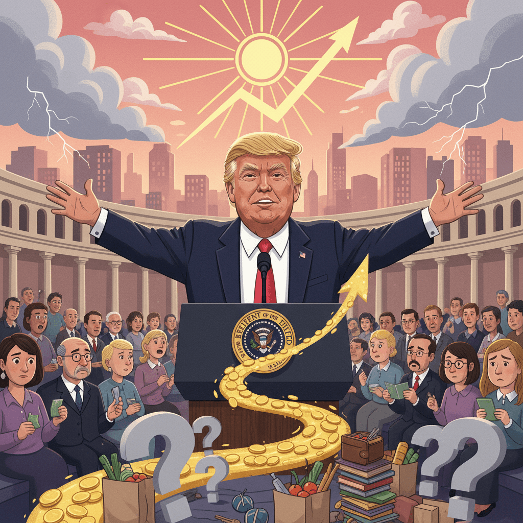 Trump's State of the Union: A Rosy Economic Outlook Amidst Doubts