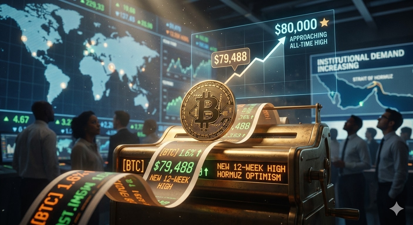 بيتكوين تسجل أعلى مستوياتها_صورة مولدة عبر الذكاء الاصطناعي