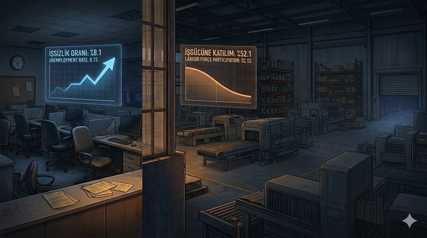 ارتفاع معدل البطالة في تركيا إلى 8.1% وتراجع المشاركة في القوى العاملة وسط التباطؤ الاقتصادي. (AI)