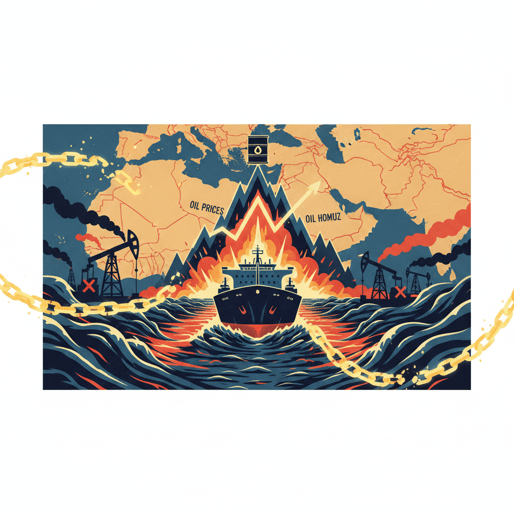 Oil Prices Soar Amid Middle East Conflict, Supply Chain Disrupted