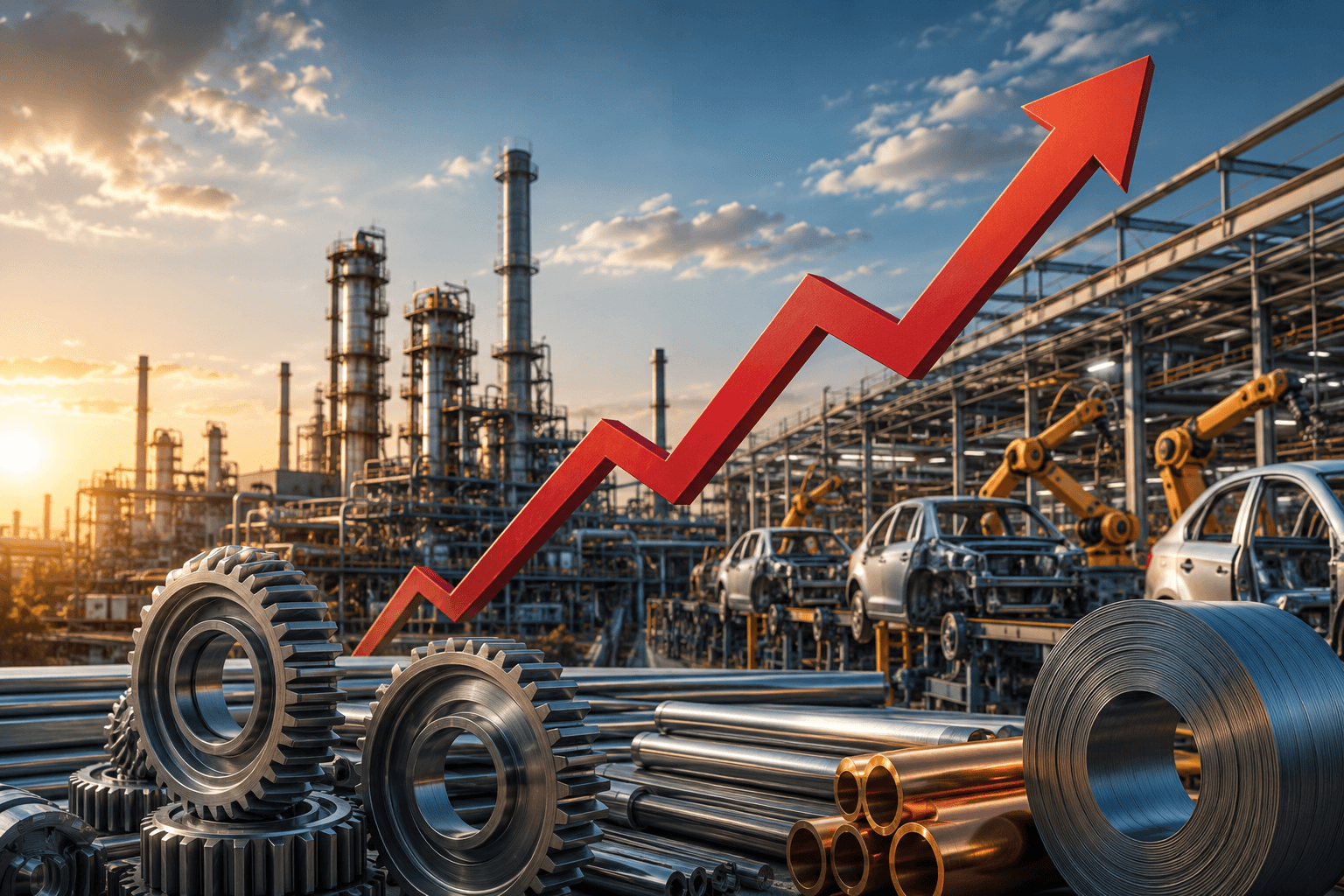 (ai)أرباح الصناعة الصينية تقفز 17.6% خلال 7 أشهر