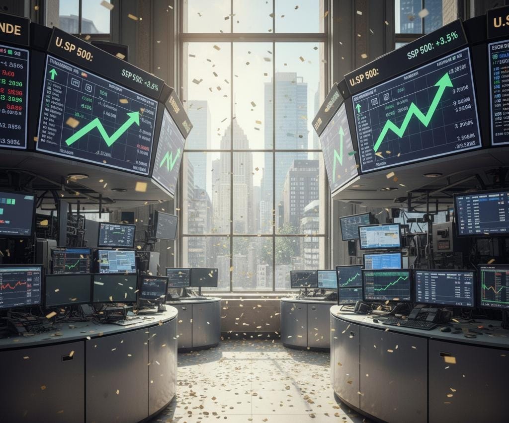  انتعاش الأسهم الأميركية (Ai)