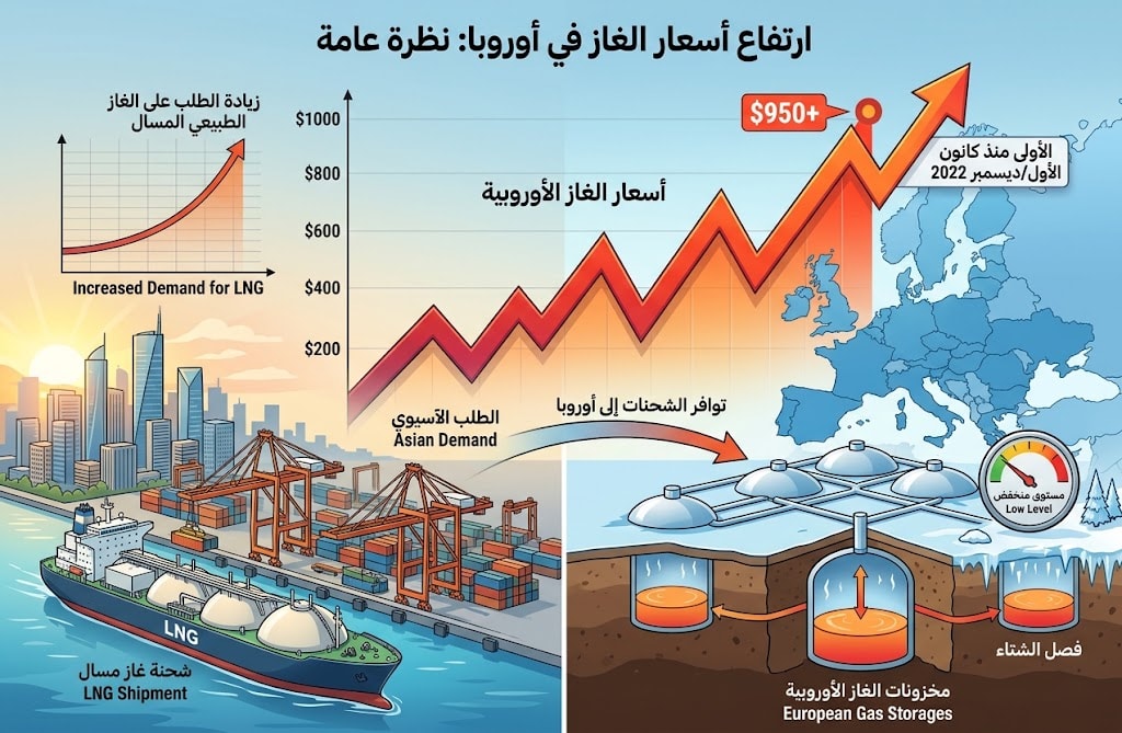 ارتفاع أسعار الغاز Ai