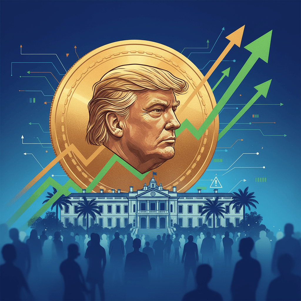 Trump-Themed Memecoin Sees Price Surge Amid Mar-a-Lago Event Buzz
