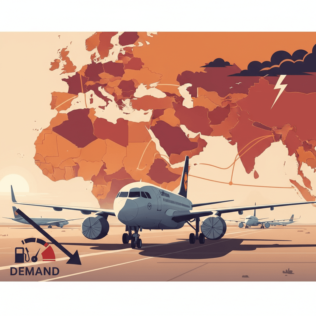 Lufthansa Considers Grounding Aircraft Amid Middle East Tensions and Fuel Concerns