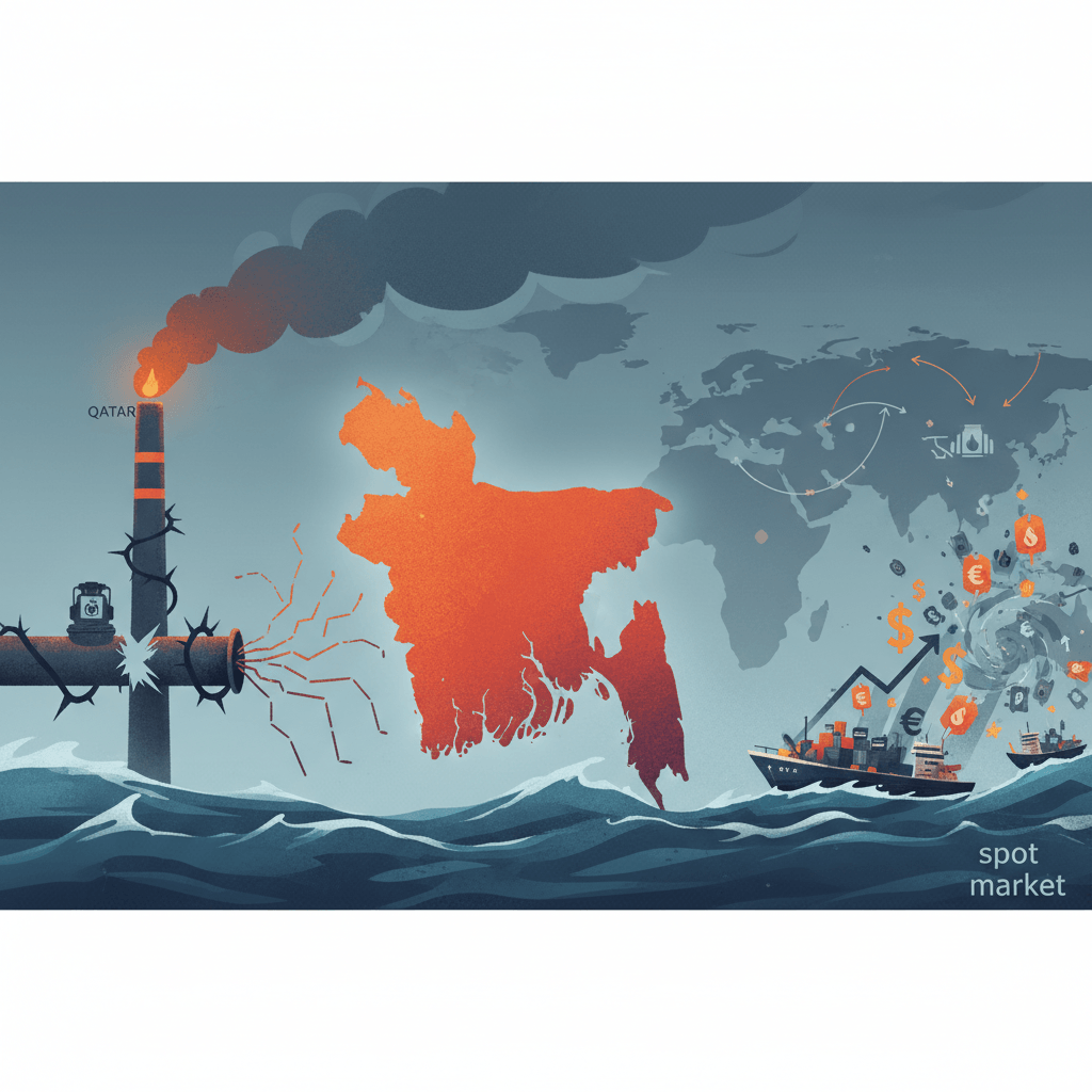 Bangladesh Scrambles for LNG as Qatari Supplies Halt Amid Regional Tensions