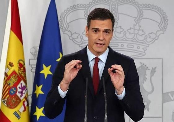 رئيس الوزراء الإسباني بيدرو سانشيز 